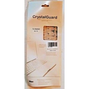 CrystalGuard Keyboard Skin for Macbook Air 13 - Dark Marble
